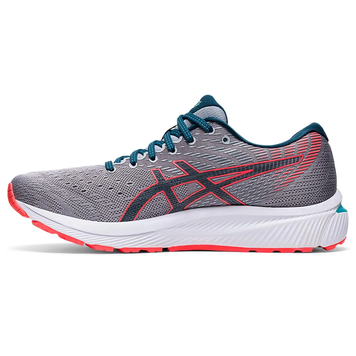 Asics Cumulus 22 - Piedmont Grey - Magnetic Blue - Image 2