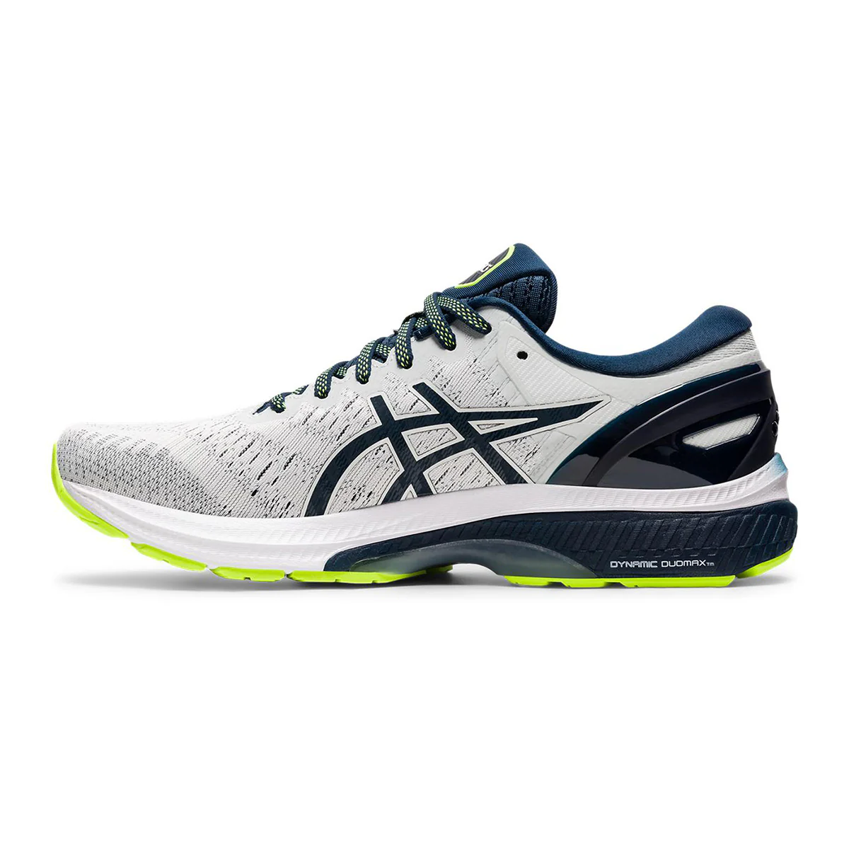 Asics Gel Kayano 27 - Glacier Grey - French Blue - Image 2