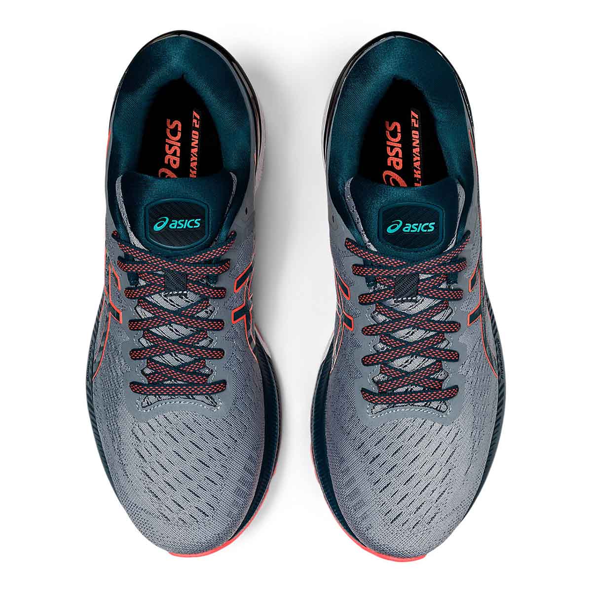 Asics Gel Kayano 27 - Sheet Rock - Magnetic Blue - Image 3