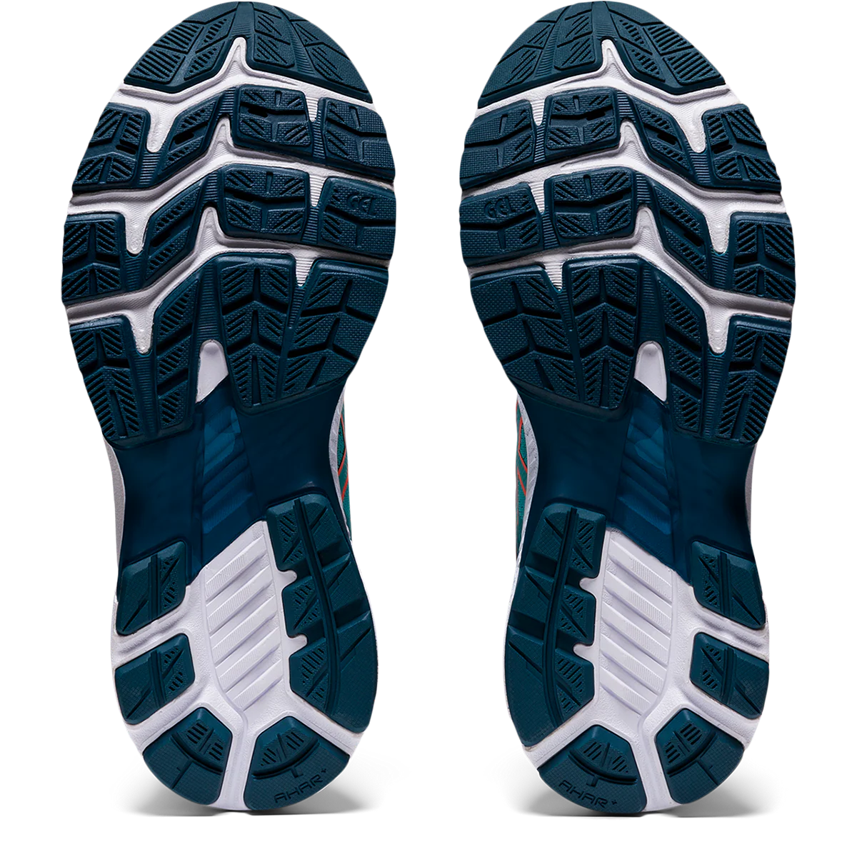 Asics Gel Kayano 27 - Techno Cyan - Sunrise Red - Image 4