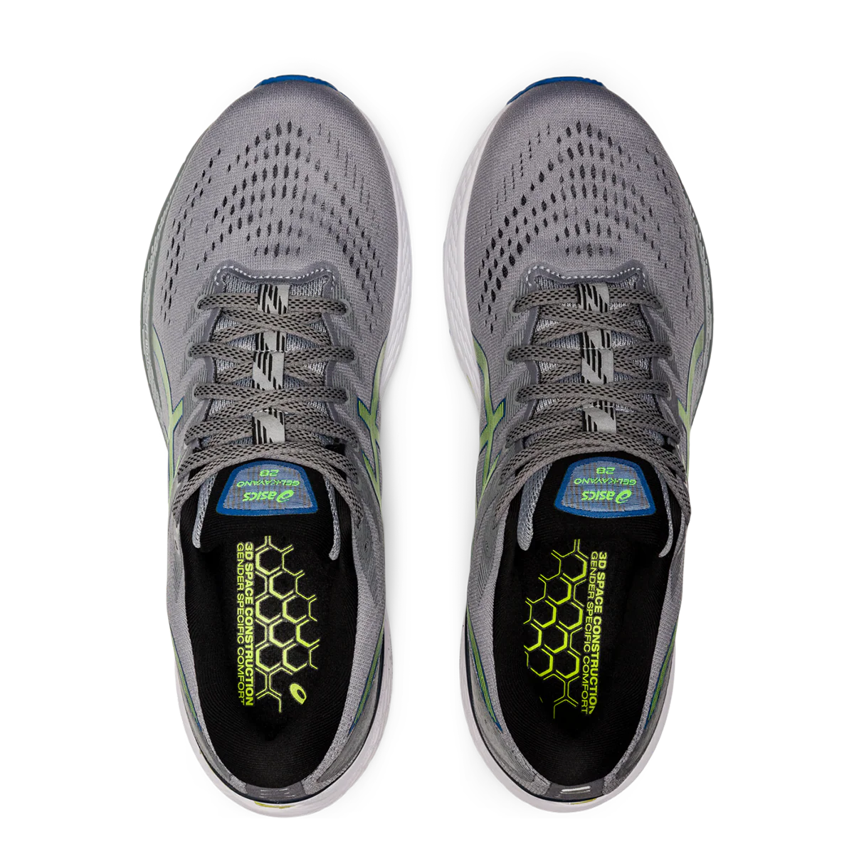 Asics Gel Kayano 28 - Sheet Rock - Hazard Green - Image 3