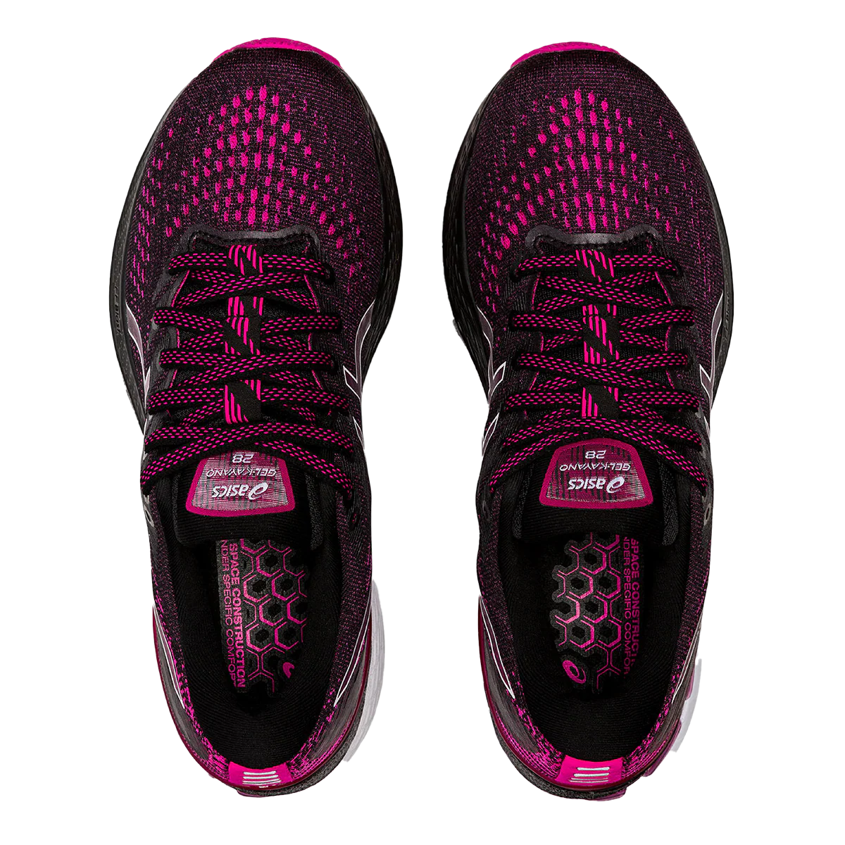 Asics Gel Kayano 28 - Black - Pink Rave - Image 3