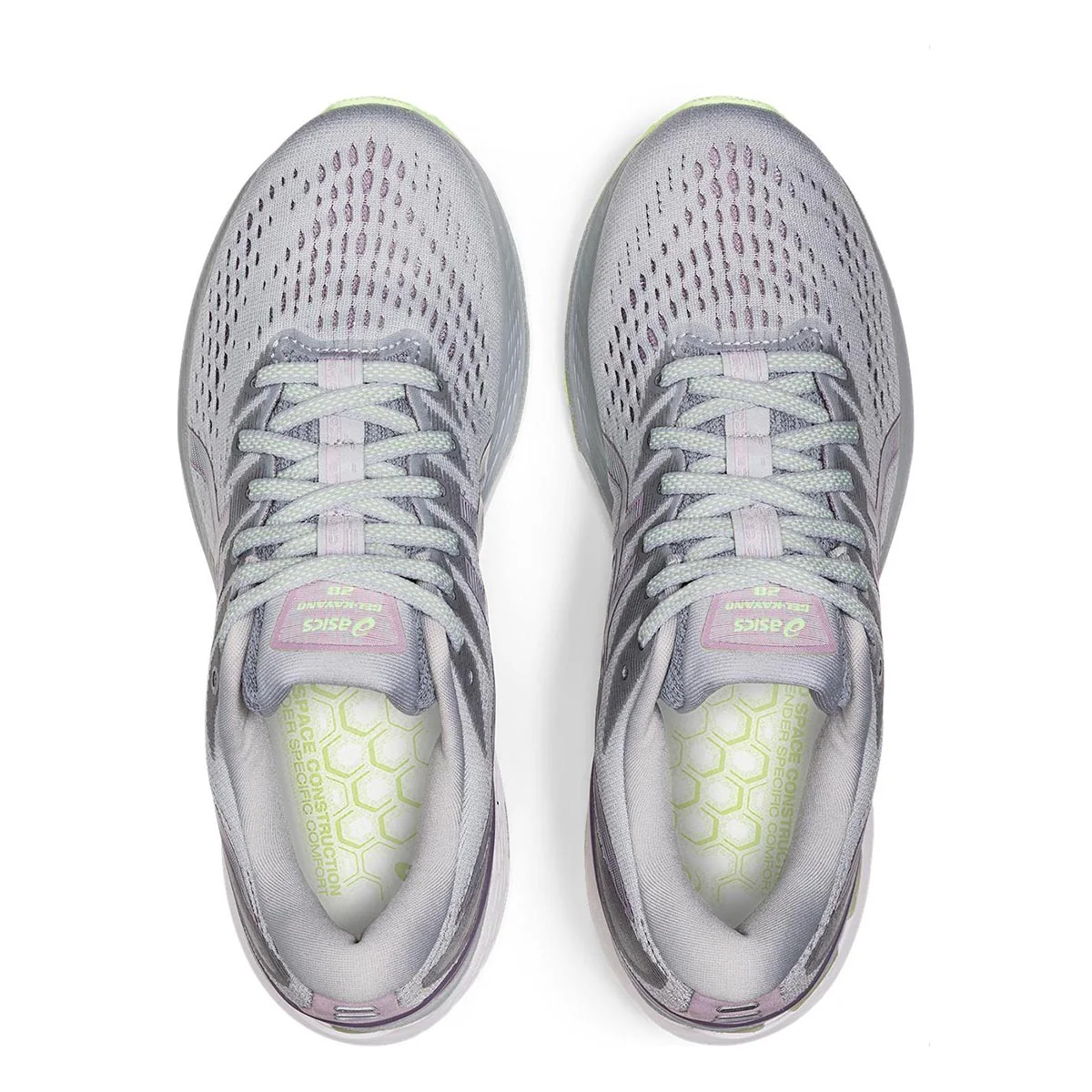 Asics Gel Kayano 28 - Piedmont Grey - Soft Lavender - Image 3
