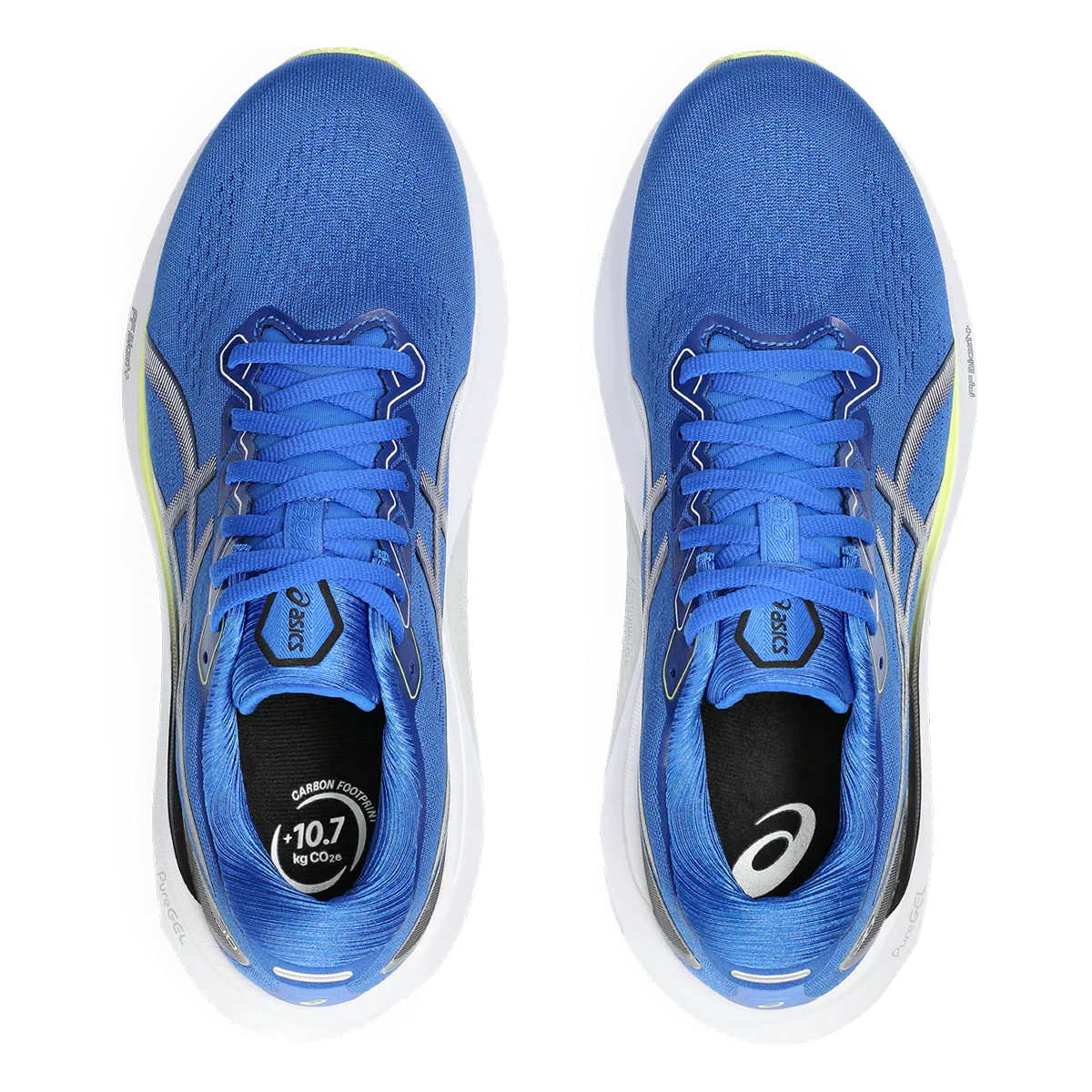 Asics Gel Kayano 30 - Illusion Blue - Glow Yellow - Image 3