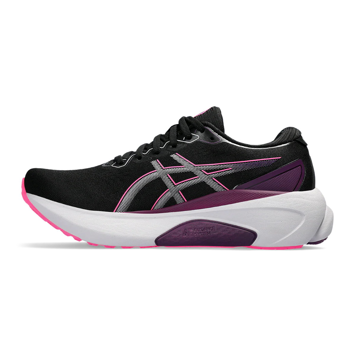 Asics Gel Kayano 30 - Black - Lilac Hint - Image 2