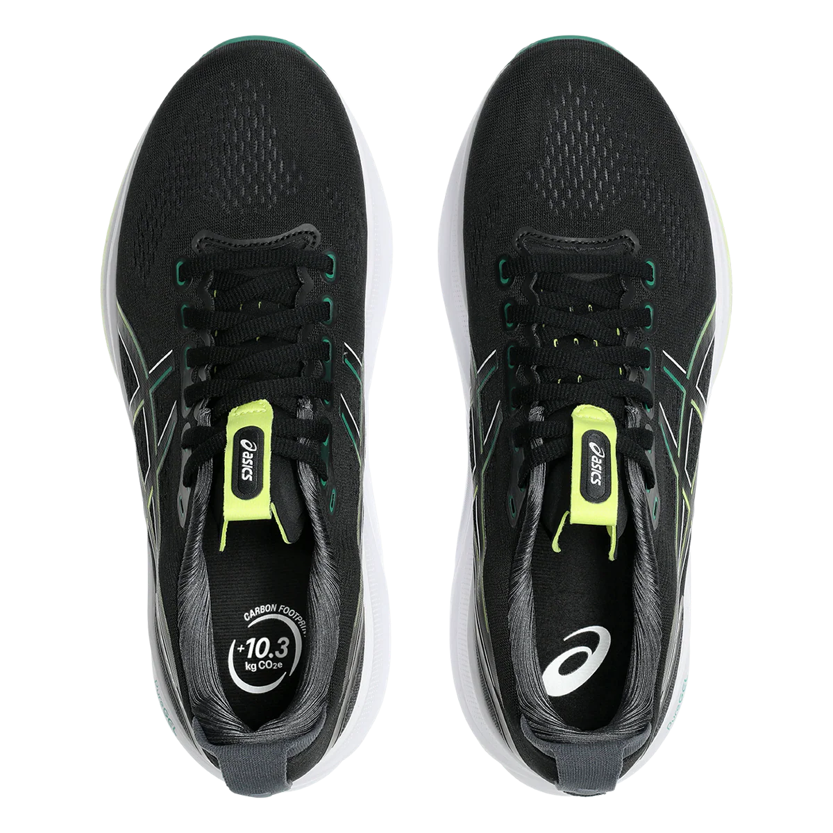 Asics Gel Kayano 32 Black - Jasper Green - Image 3