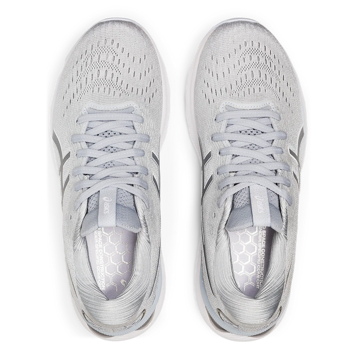 Asics Gel Nimbus 24 - Piedmont Grey - White - Image 3