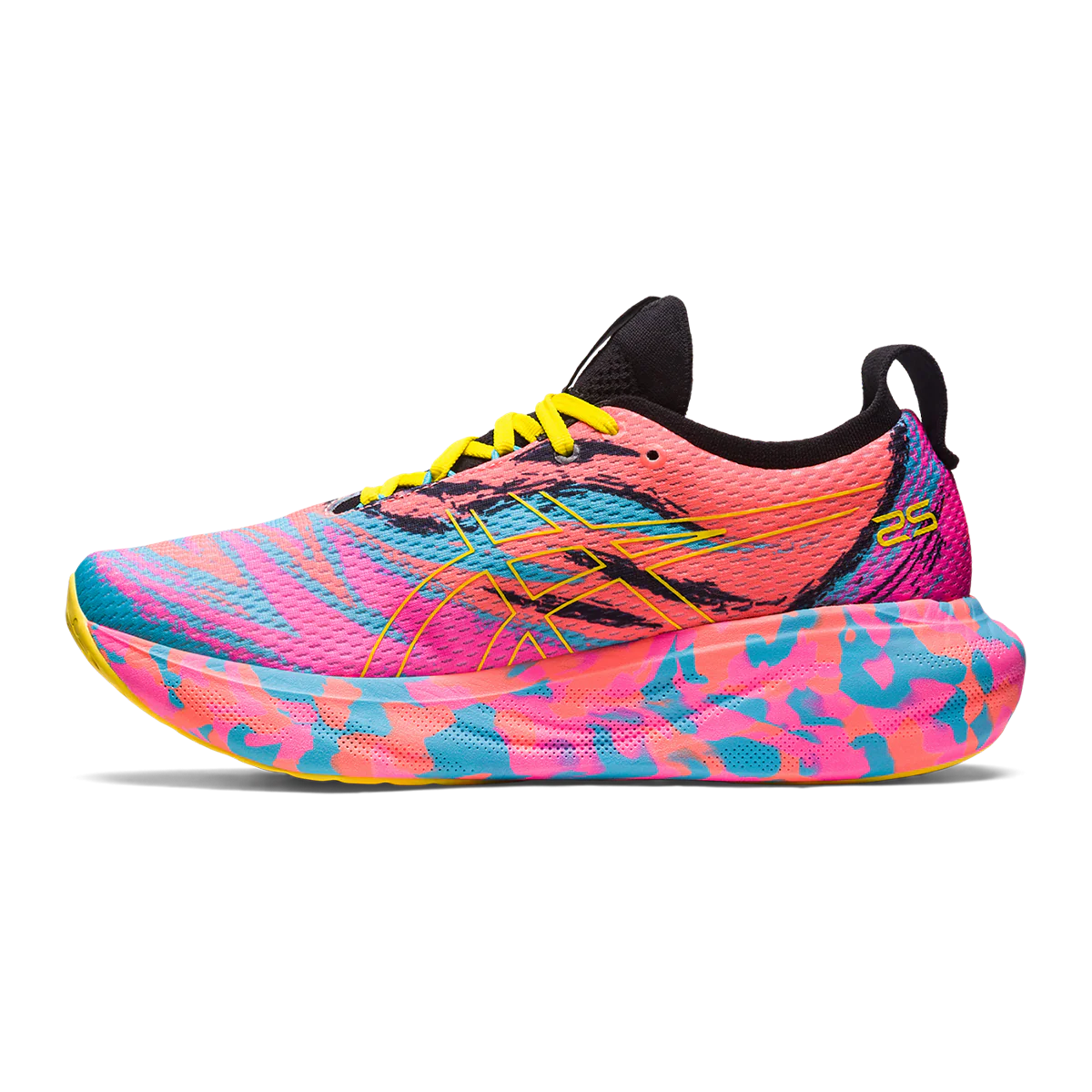 Asics Gel Nimbus 25 - Aquarium - Vibrant Yellow - Image 2