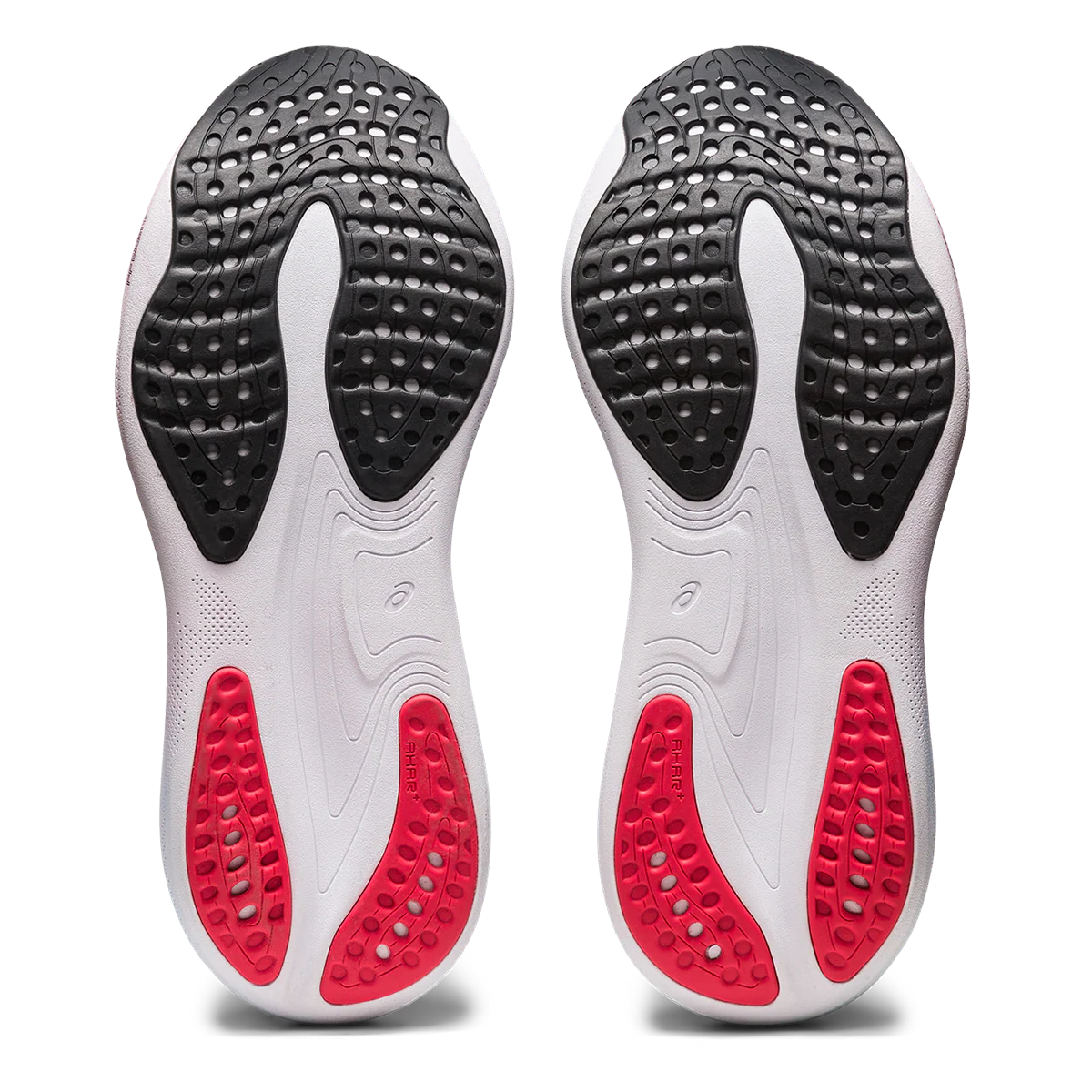 Asics Gel Nimbus 25 - Black - Electric Red - Image 4