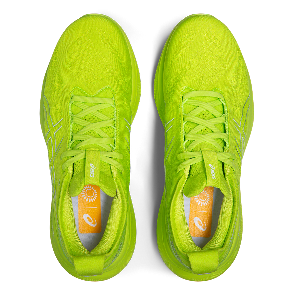 Asics Gel Nimbus 25 - Lime Zest - White - Image 3