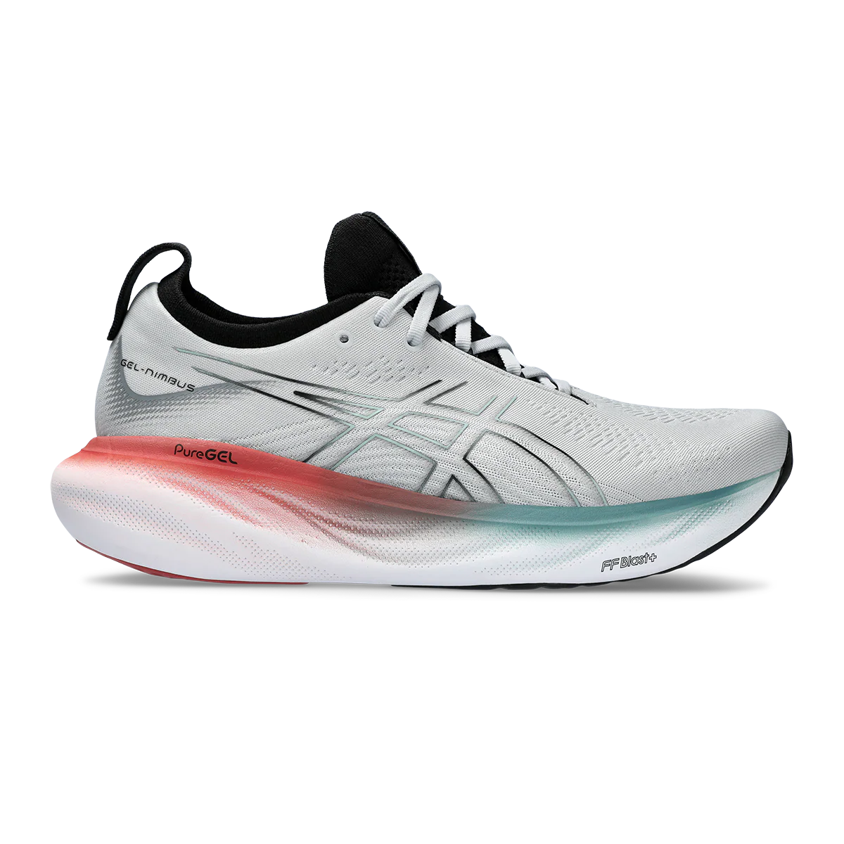 Asics Gel Nimbus 25 - Piedmont Grey - Foggy Teal