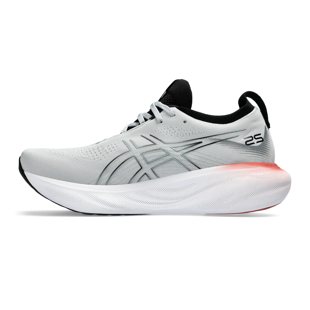 Asics Gel Nimbus 25 - Piedmont Grey - Foggy Teal - Image 2