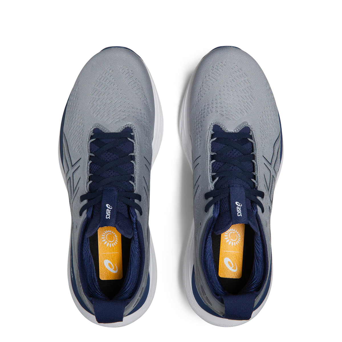 Asics Gel Nimbus 25 - Sheet Rock - Indigo Blue - Image 3