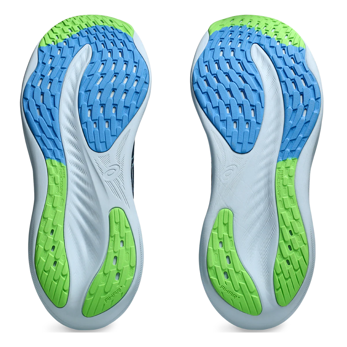 Asics Gel Nimbus 26 - French Blue - Electric Lime - Image 4