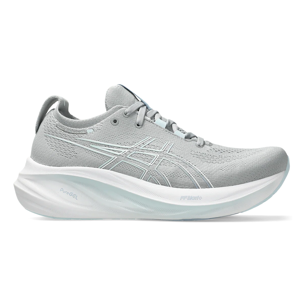Asics Gel Nimbus 26 - Piedmont Grey - Grey Blue