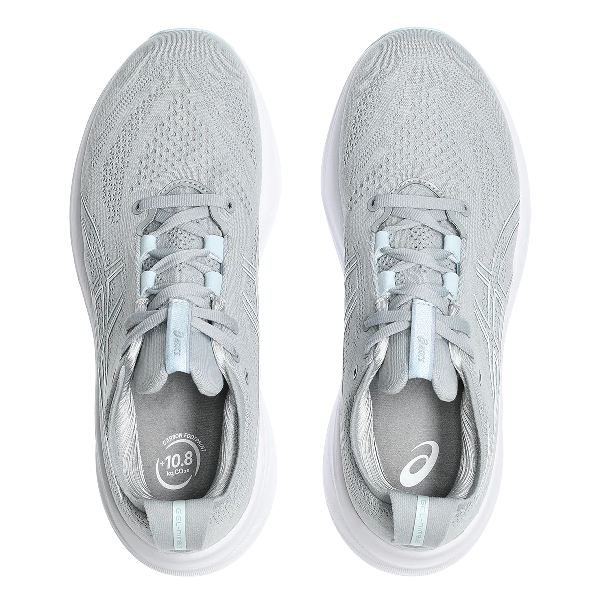 Asics Gel Nimbus 26 - Piedmont Grey - Grey Blue - Image 3