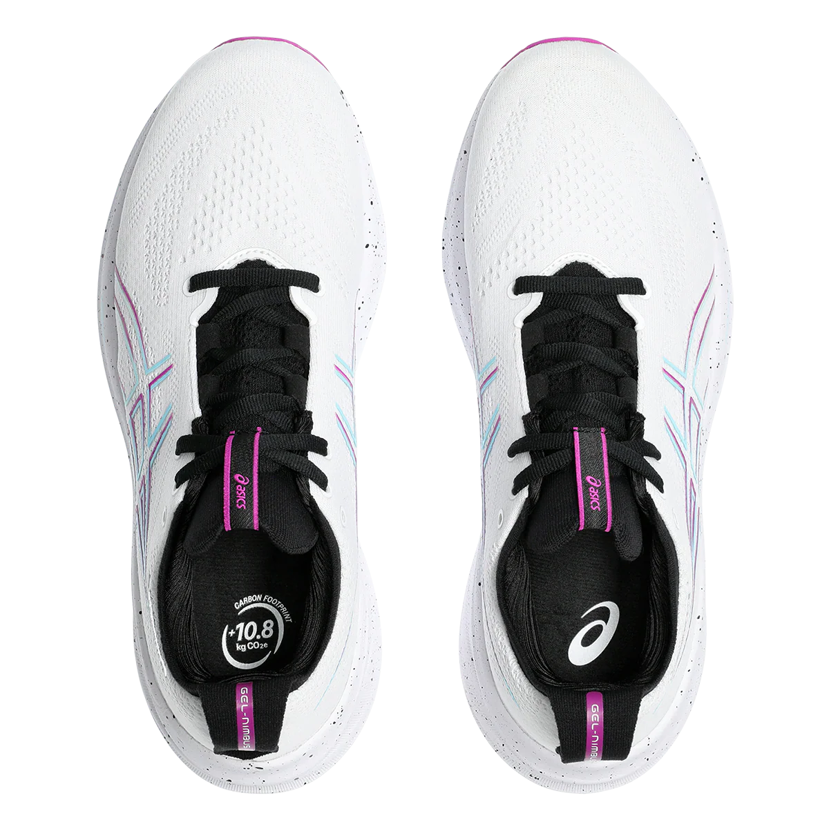 Asics Gel Nimbus 26 - White - Soothing Sea - Image 3