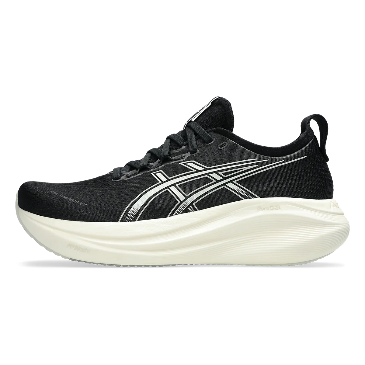 Asics Gel Nimbus 27 Black - Lake Grey - Image 2