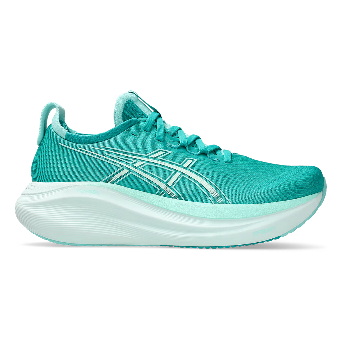 Asics Gel Nimbus 27 Wave Teal - Illuminate Mint