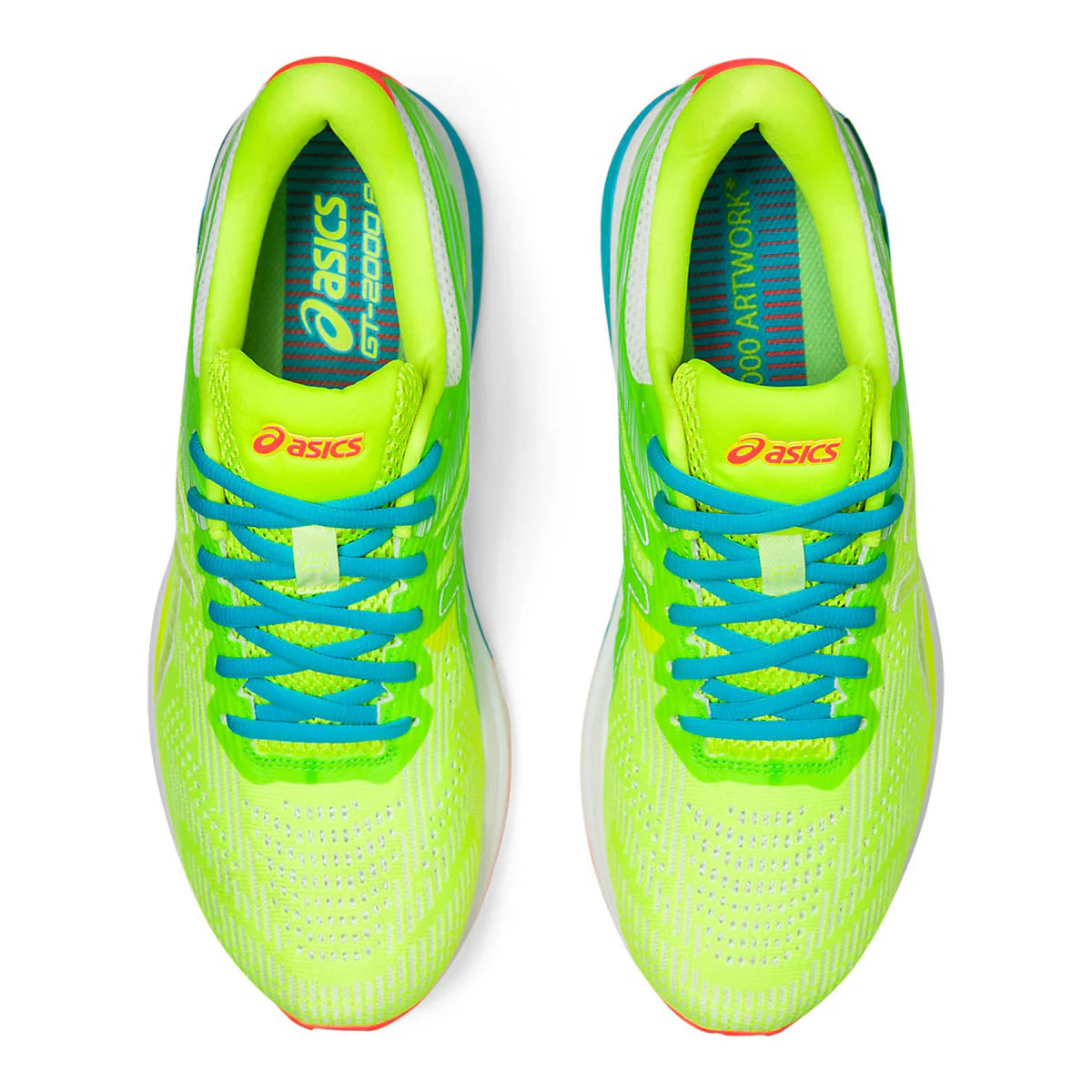 Asics GT 2000 8 - Safety Yellow - White - Image 3
