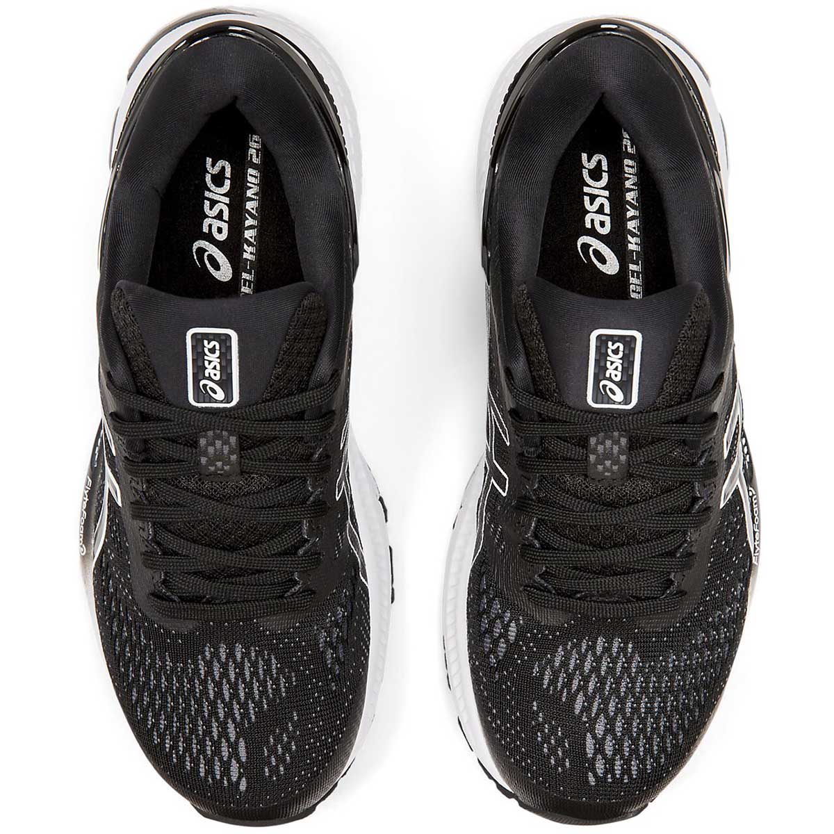 Asics Kayano 26 - Black - White - Image 3