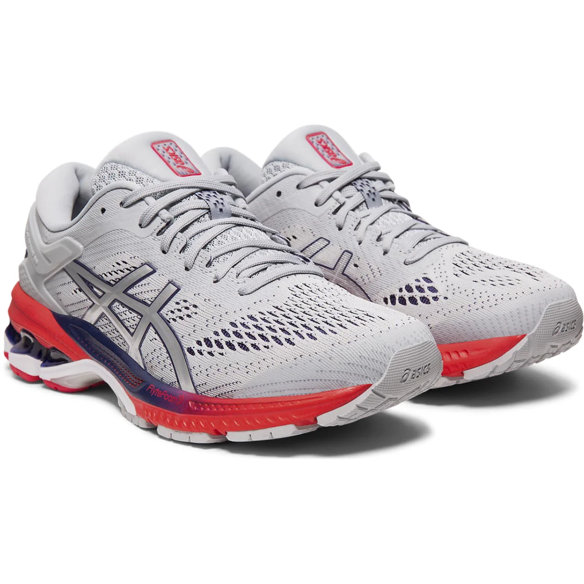 Asics Kayano 26 - Piedmont Grey - Silver - Image 4