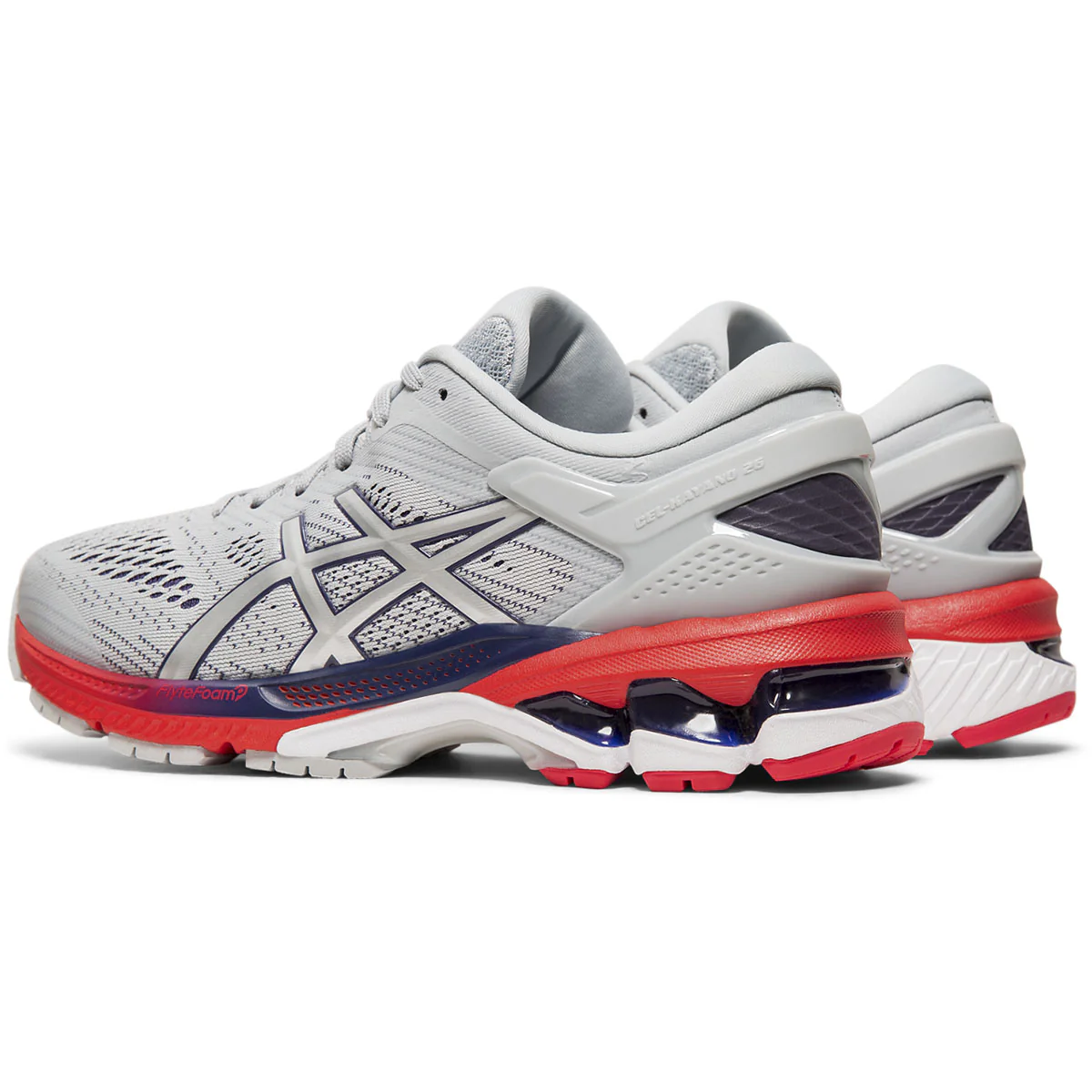 Asics Kayano 26 - Piedmont Grey - Silver - Image 5