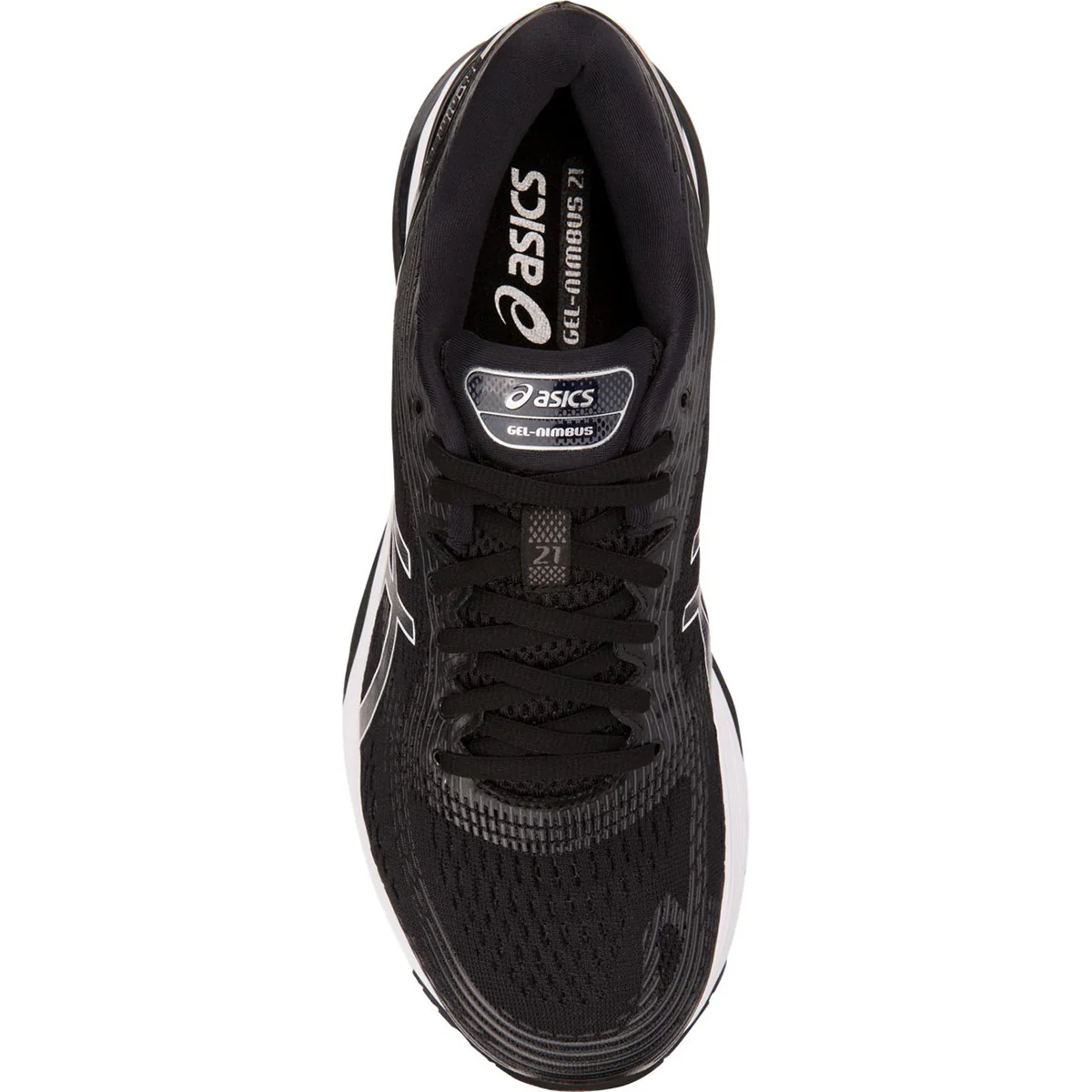 Asics Nimbus 21 - Black - Dark Grey - Image 3