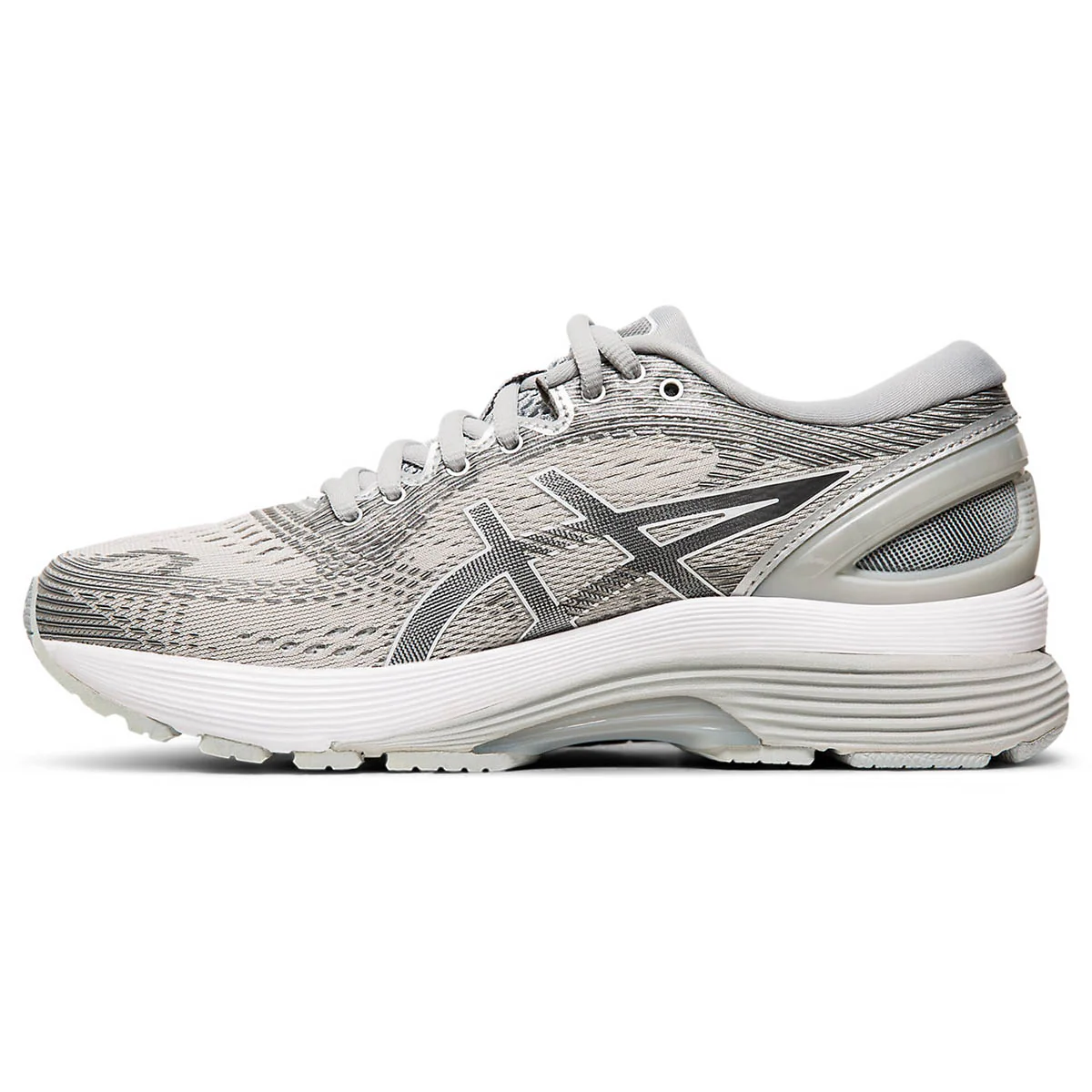 Asics Nimbus 21 - Mid Grey - Silver - Image 2