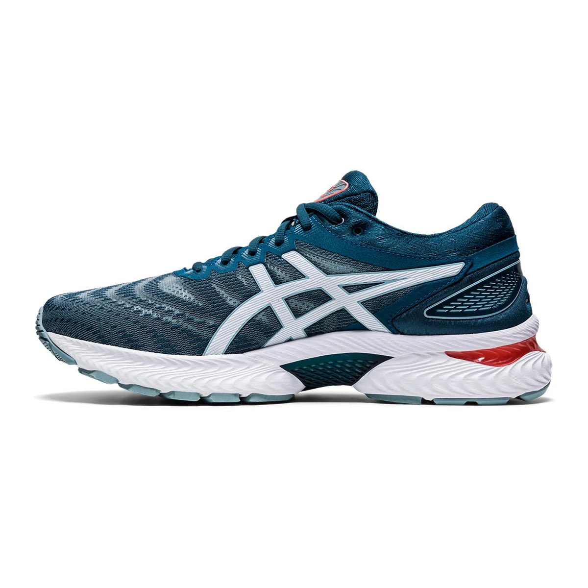 Asics Nimbus 22 - Light Steel - Magnetic Blue - Image 2