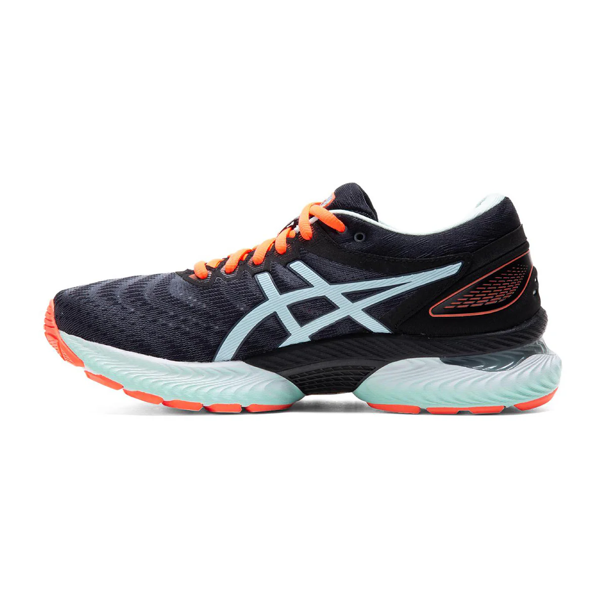 Asics Nimbus 22 - Black - Bio Mint - Image 2