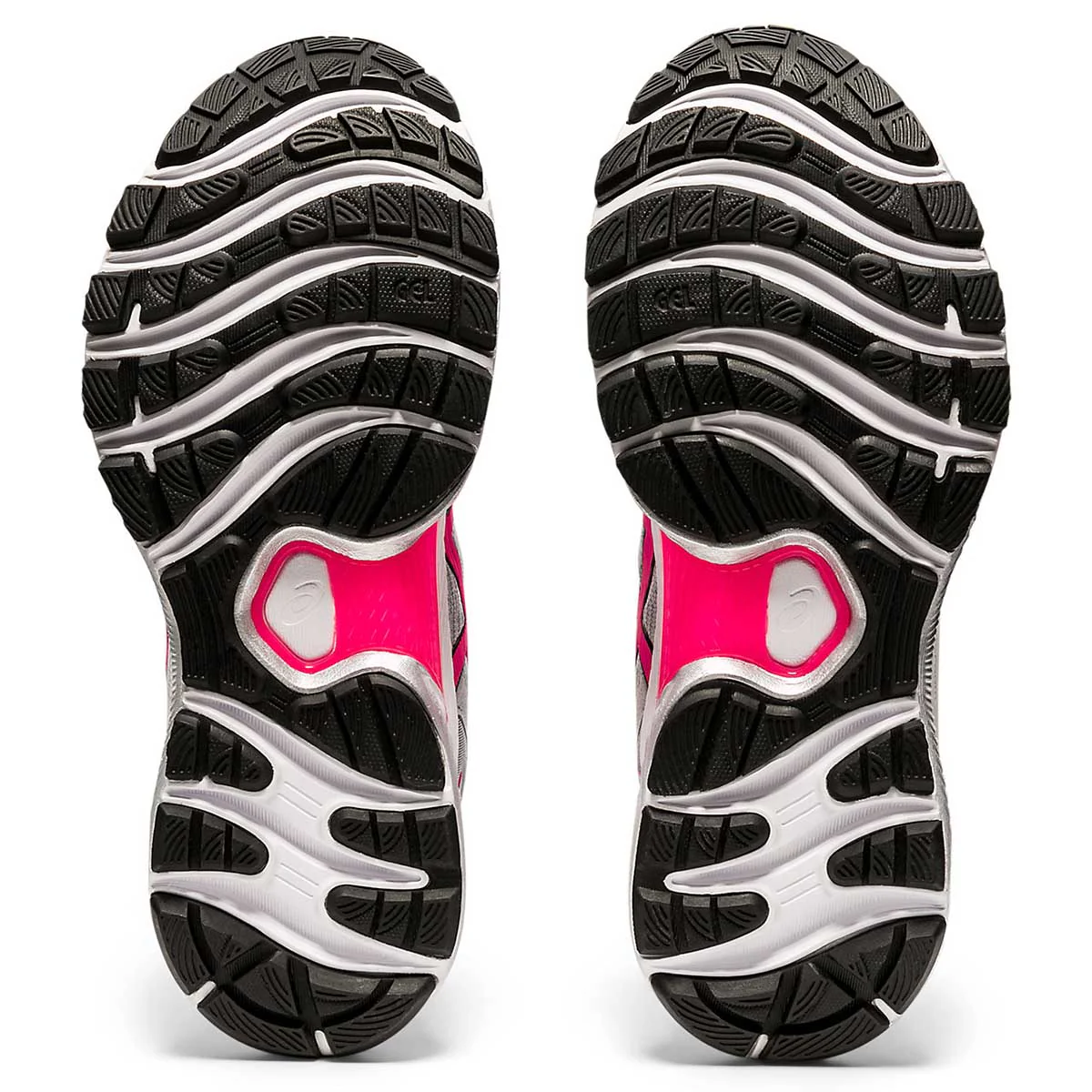 Asics Nimbus 22 - Piedmont Grey - Hot Pink - Image 4