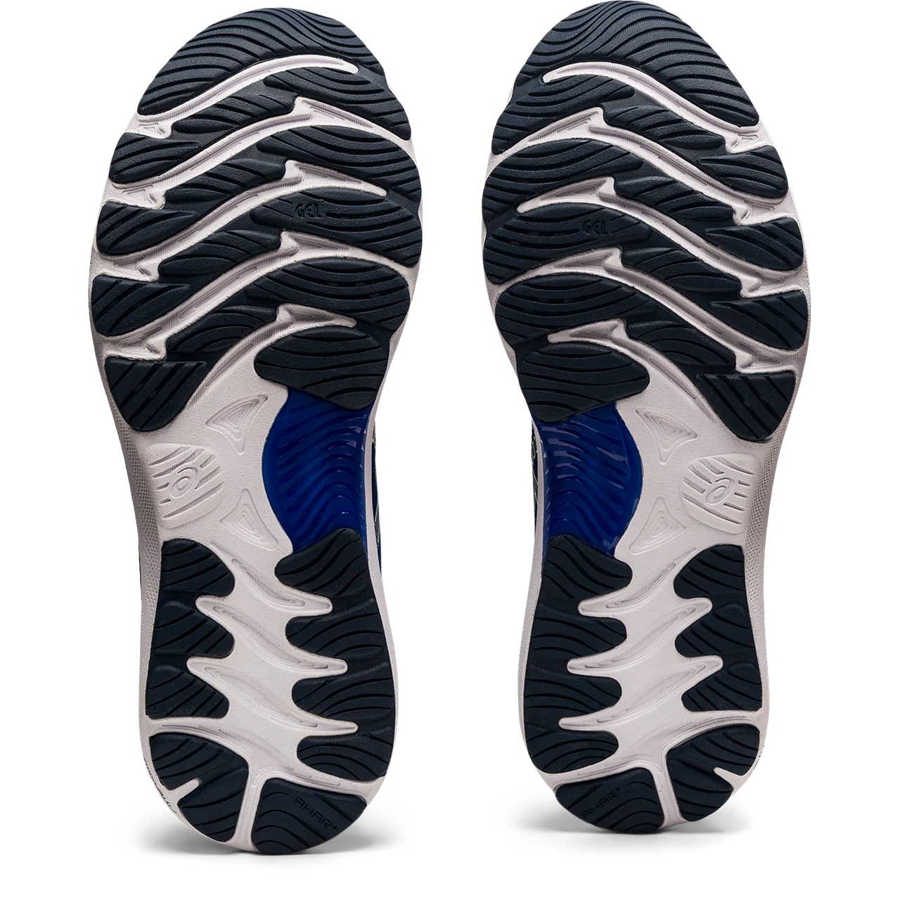 Asics Nimbus 23 - Monaco Blue - Bright Lime - Image 4