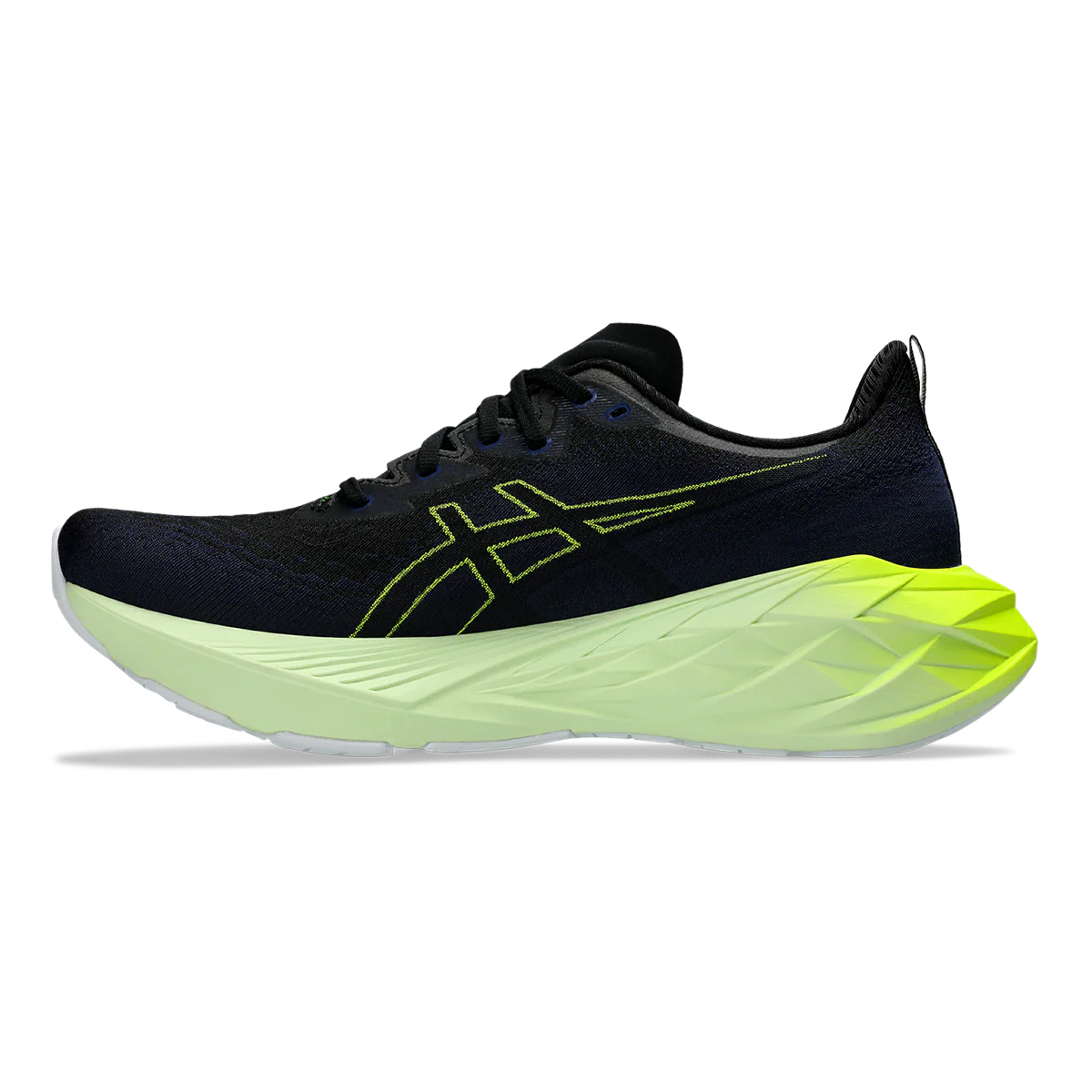 Asics Novablast 4 - Black - Blue Expanse - Image 2
