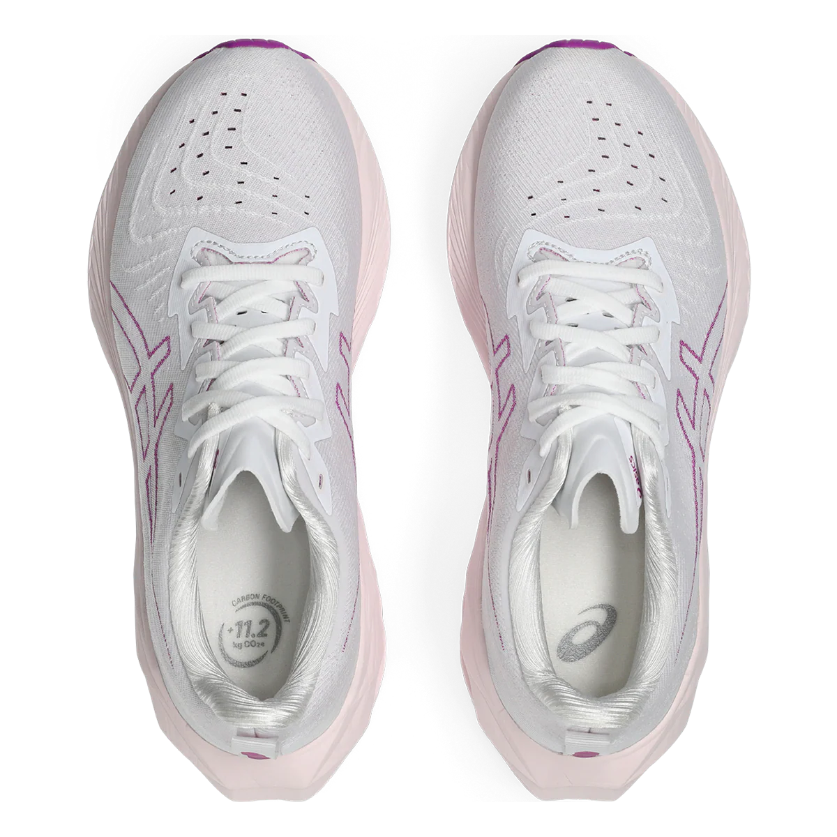 Asics Novablast 4 - White - Soothing Sea - Image 3