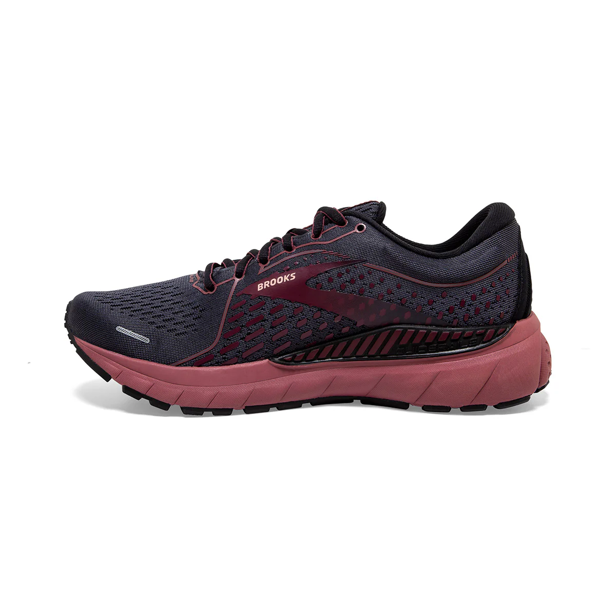 Brooks Adrenaline GTS 21 Black - Blackened Pearl - Nocturne - Image 2