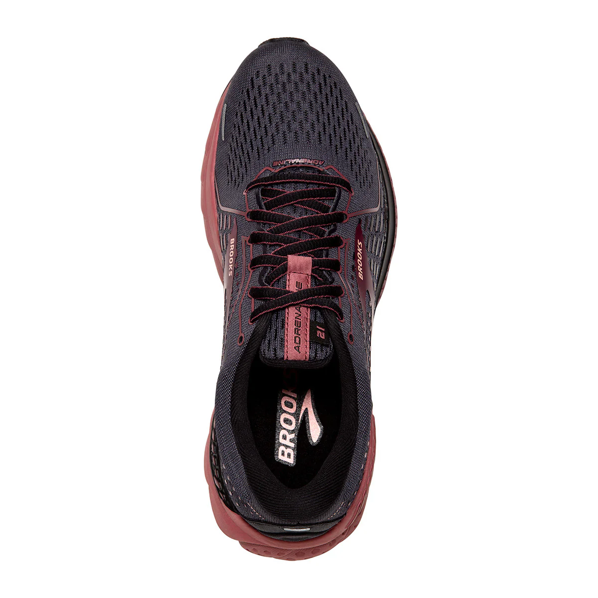 Brooks Adrenaline GTS 21 Black - Blackened Pearl - Nocturne - Image 4