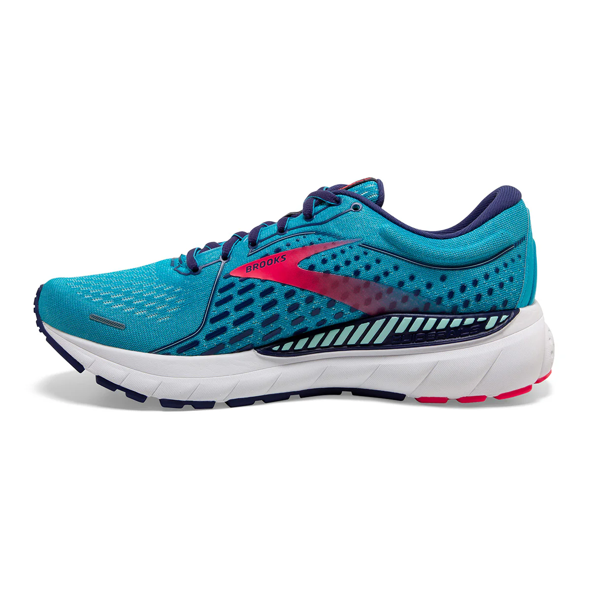 Brooks Adrenaline GTS 21 - Horizon - Blue Ribbon - Pink - Image 2