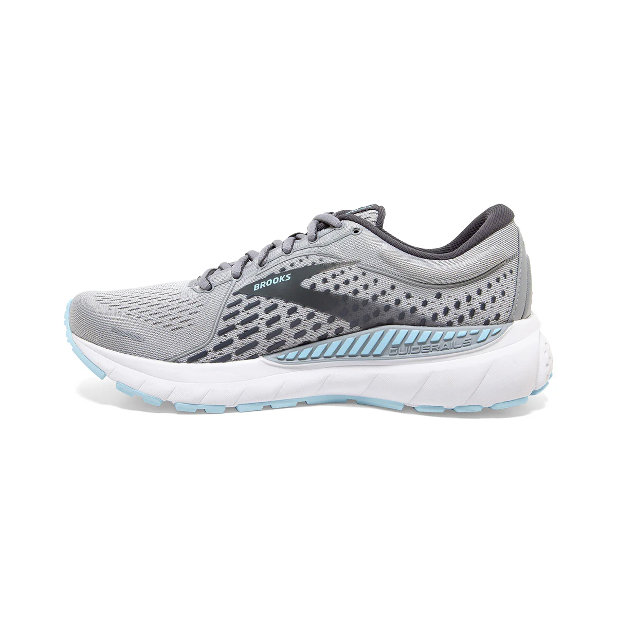 Brooks Adrenaline GTS 21 - Oyster - Alloy - Light Blue - Image 2