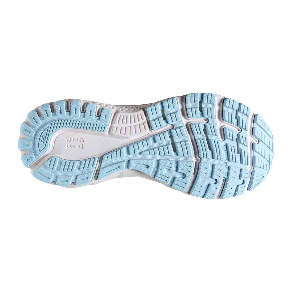 Brooks Adrenaline GTS 21 - Oyster - Alloy - Light Blue - Image 4
