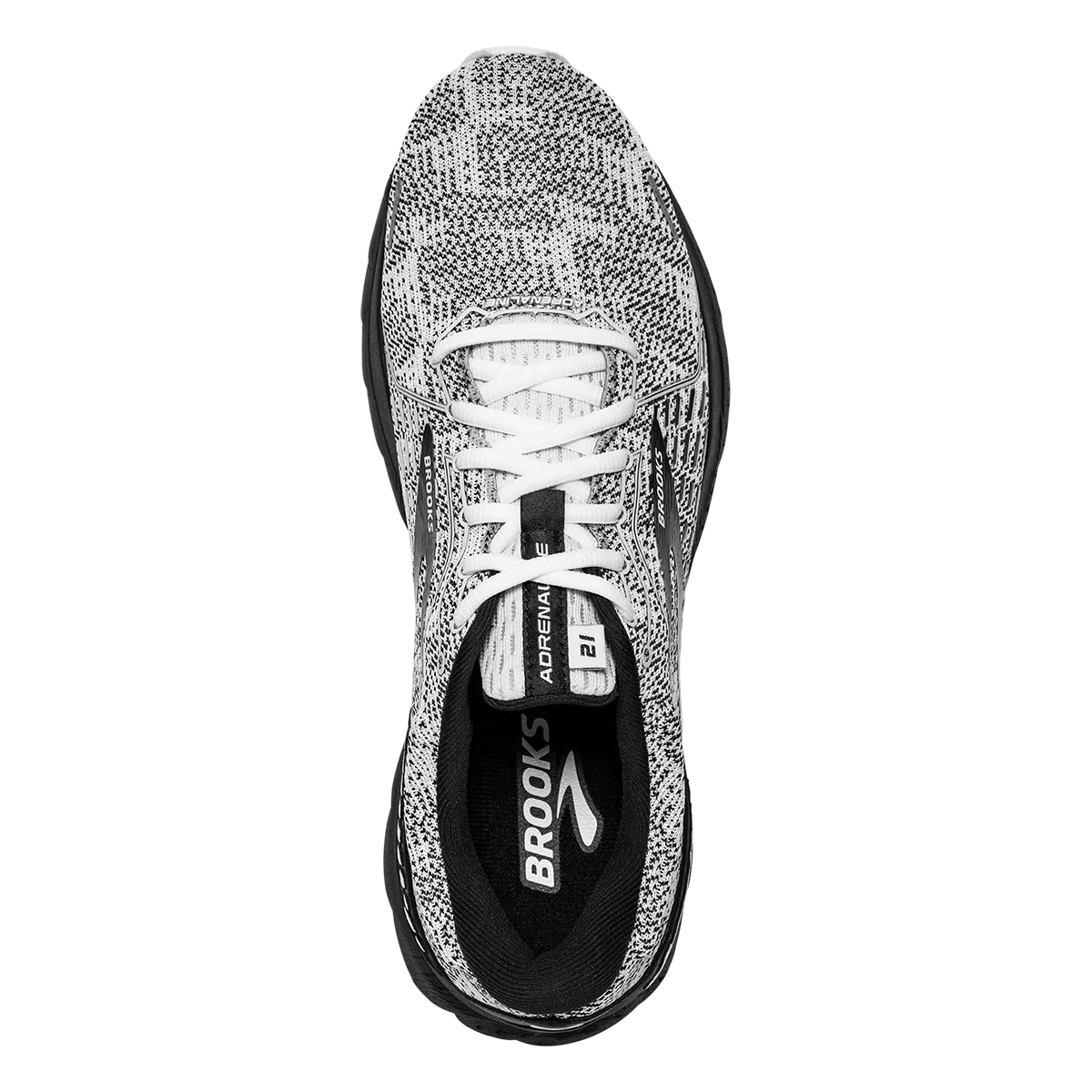 Brooks Adrenaline GTS 21 White - Grey - Black - Image 3