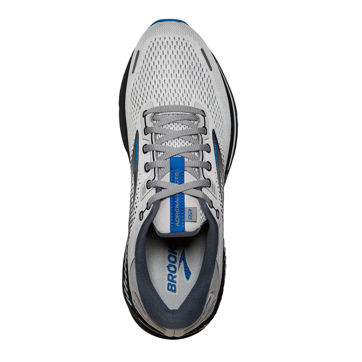 Brooks Adrenaline GTS 22 - Oyster - India Ink - Blue - Image 3