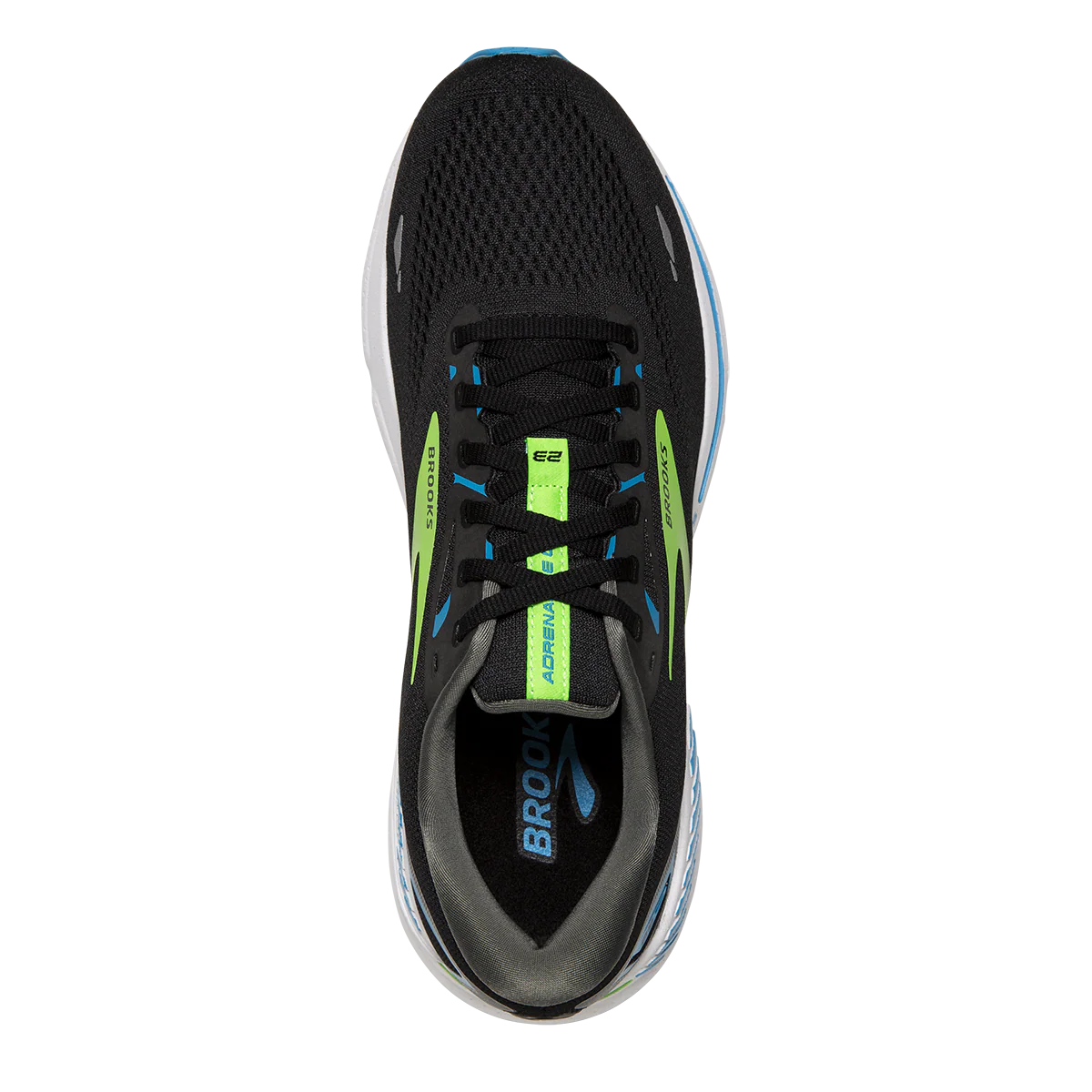 Brooks Adrenaline GTS 23 - Black - Hawaiian Ocean - Green - Image 3