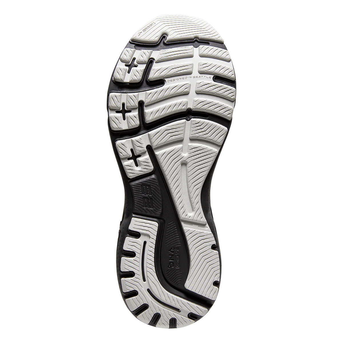 Brooks Adrenaline GTS 23 - Oyster - Ebony - Alloy - Image 4