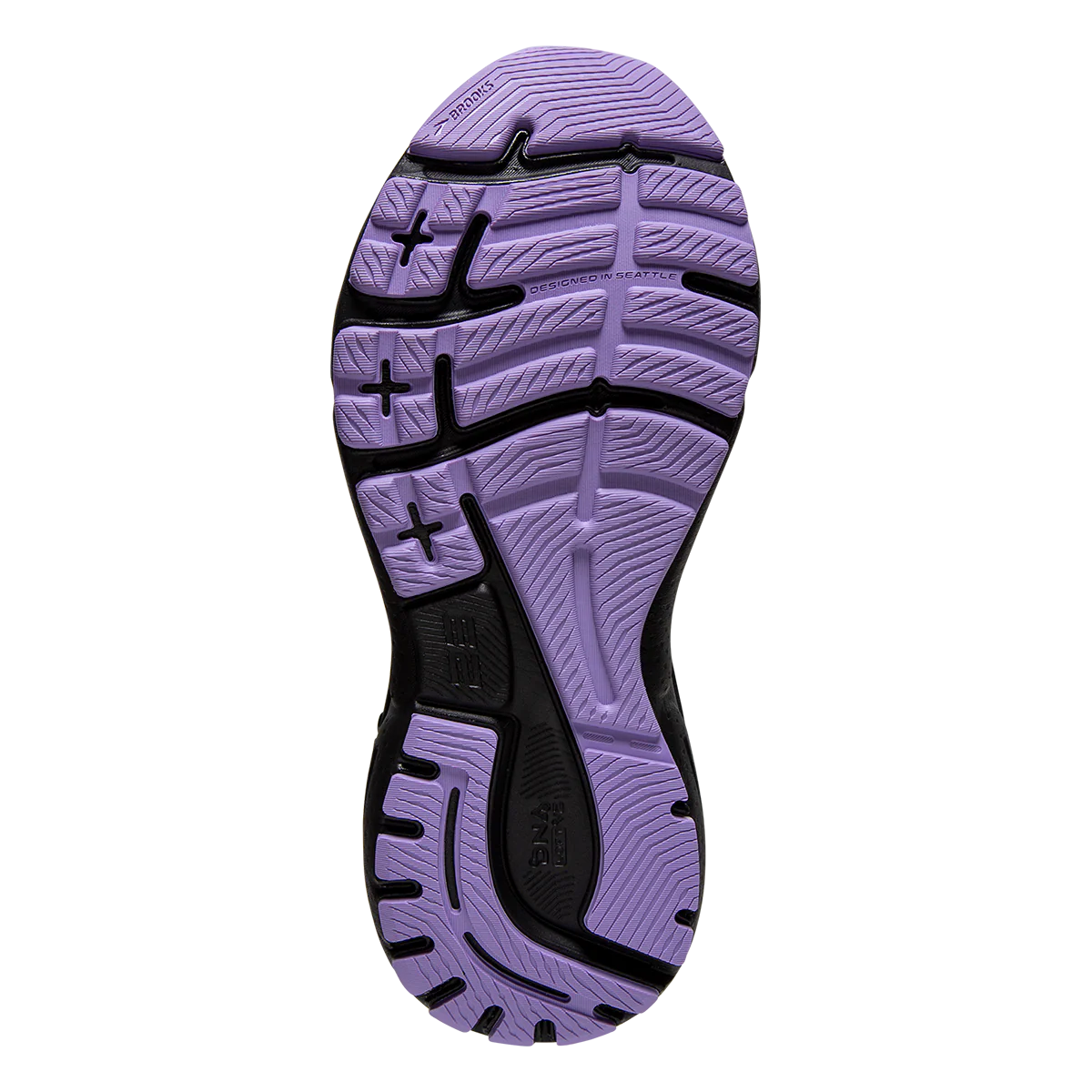 Brooks Adrenaline GTS 23 - Grey - Black - Purple - Image 4