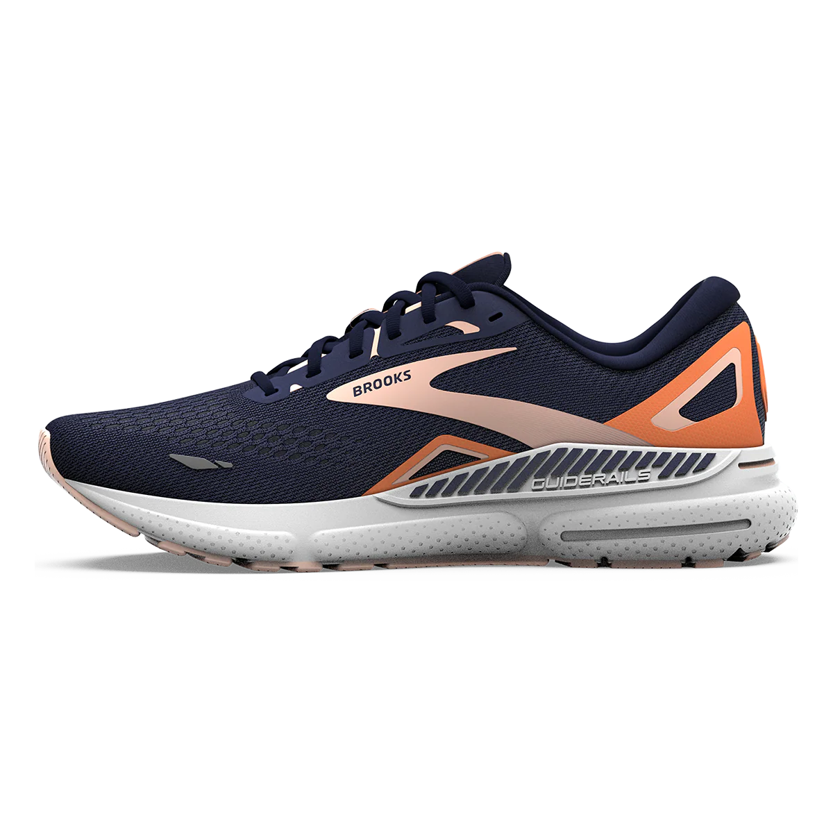 Brooks Adrenaline GTS 23 - Peacoat - Tangerine - Peach - Image 2