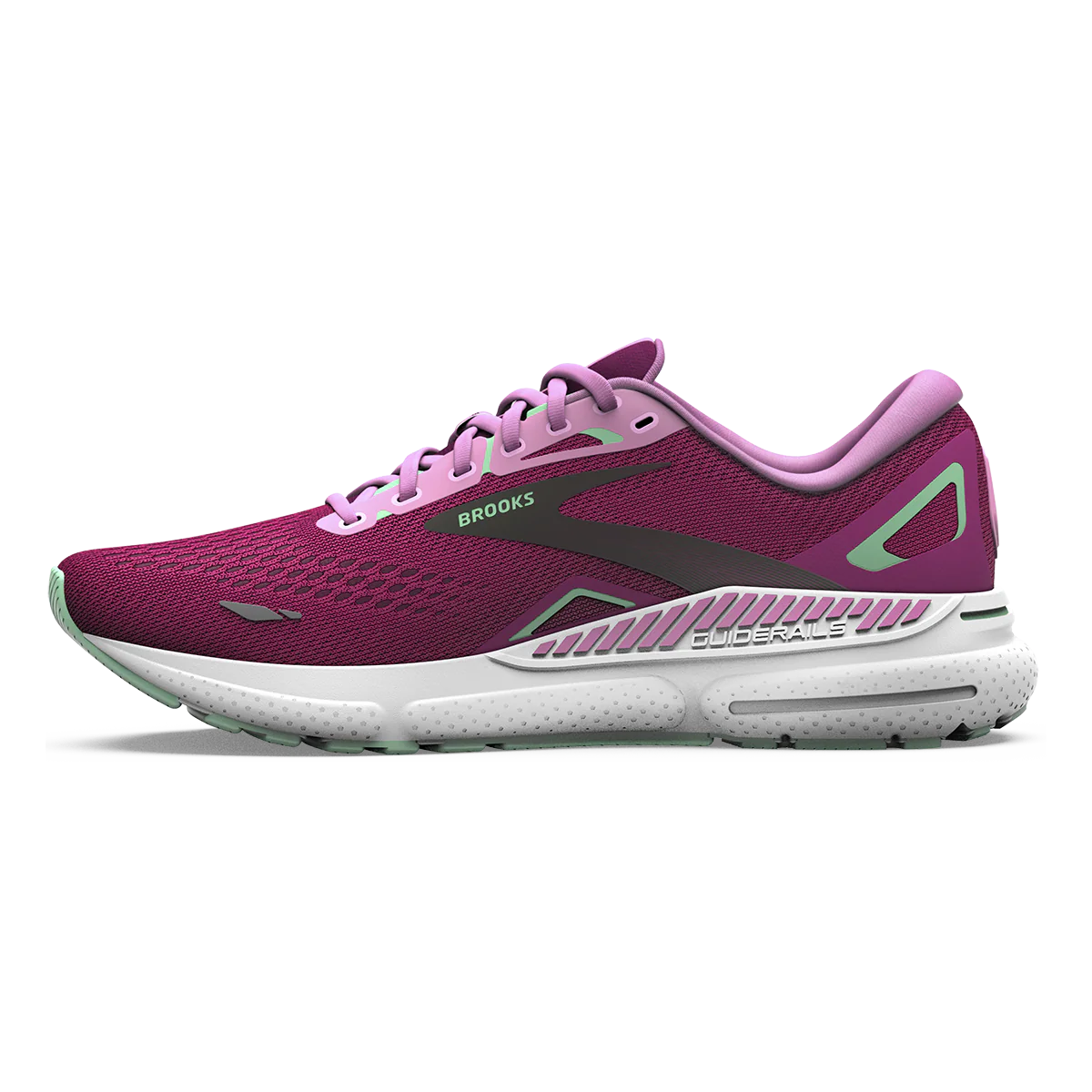 Brooks Adrenaline GTS 23 - Pink - Festival Fuchsia - Black - Image 2