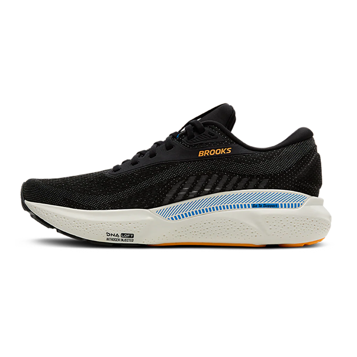 Brooks Adrenaline GTS 24 Heather Charcoal Mens - Image 2