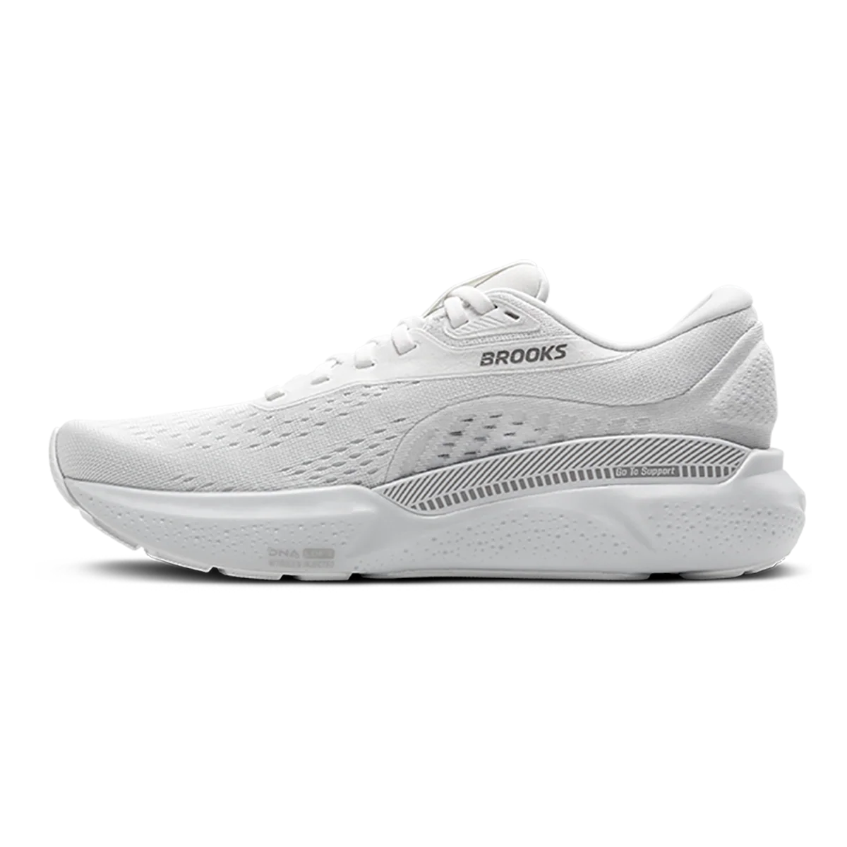 Brooks Adrenaline GTS 24 White - Oyster - Alloy - Image 2