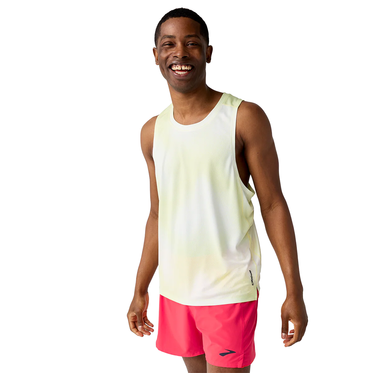 Brooks Dash Singlet Printed - Image 3